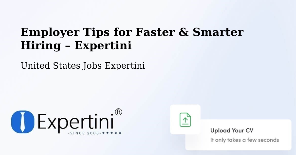 Employer Tips for Hiring & Recruitment – Valley - Valley, United States Jobs Expertini
