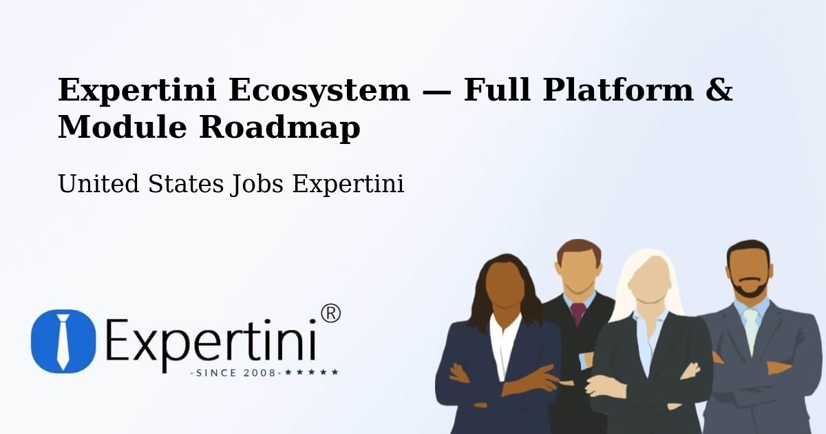 Expertini Ecosystem — Full Platform & Module Roadmap – Valley